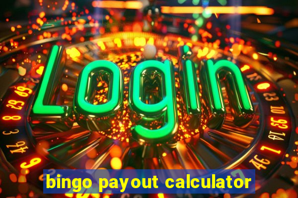 bingo payout calculator